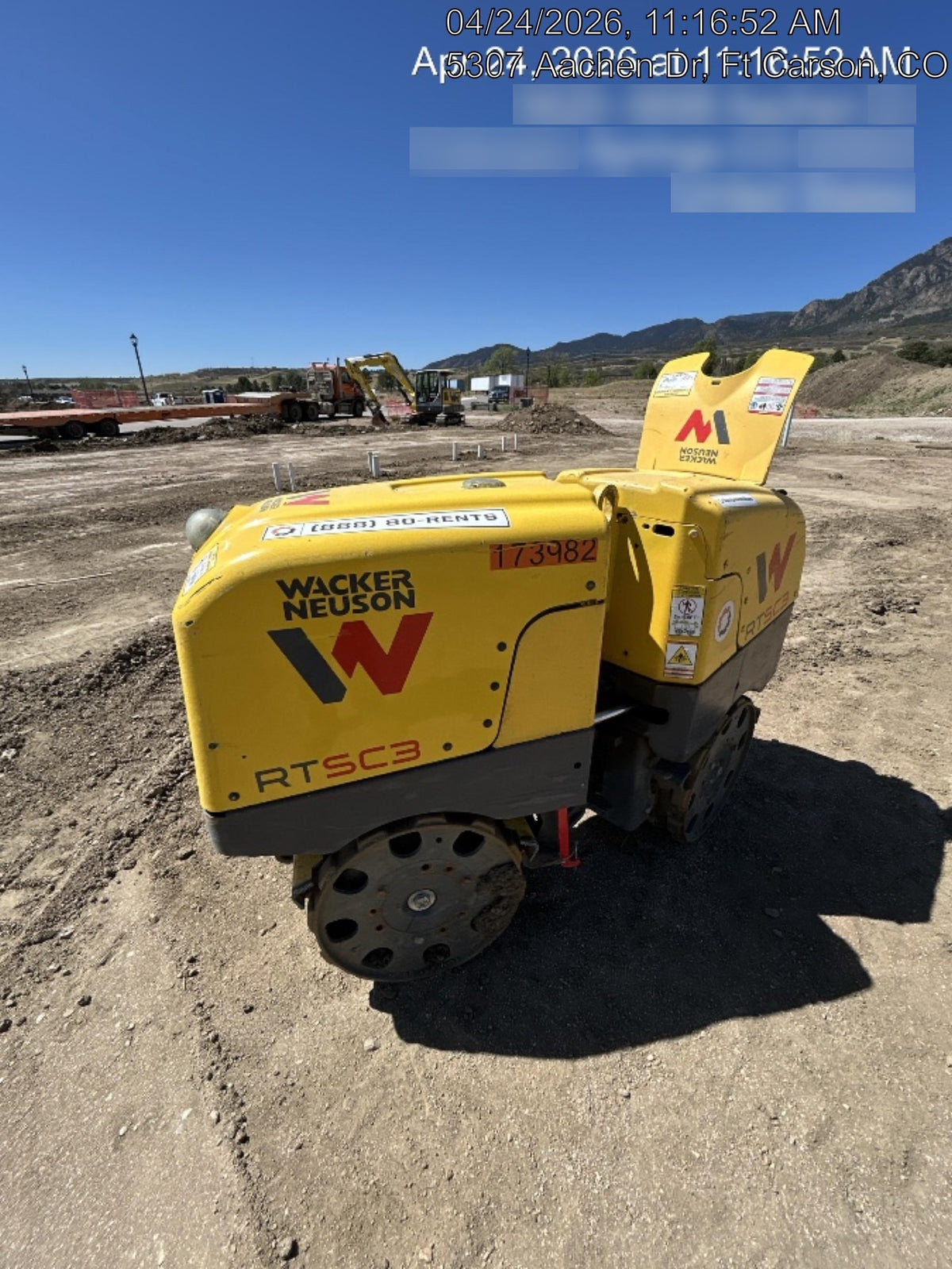 2021 WACKER NEUSON RTLx-SC3