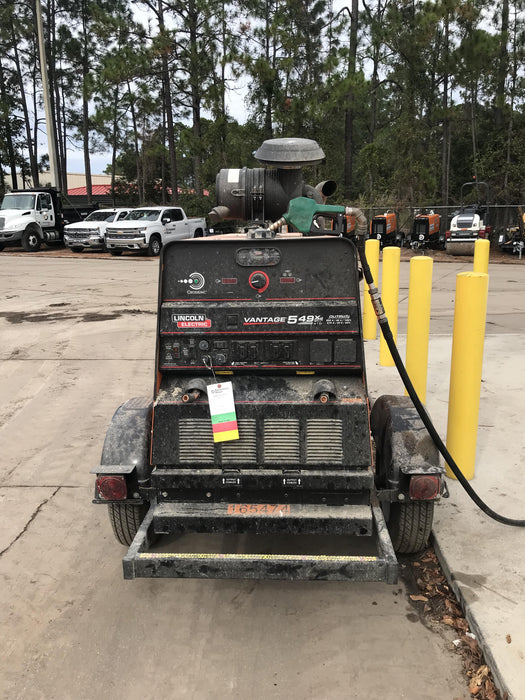 2021 Lincoln Electric Vantage 549X Ready Pak 3, ORANGE (includes trailer, cable rack, fender light kit)