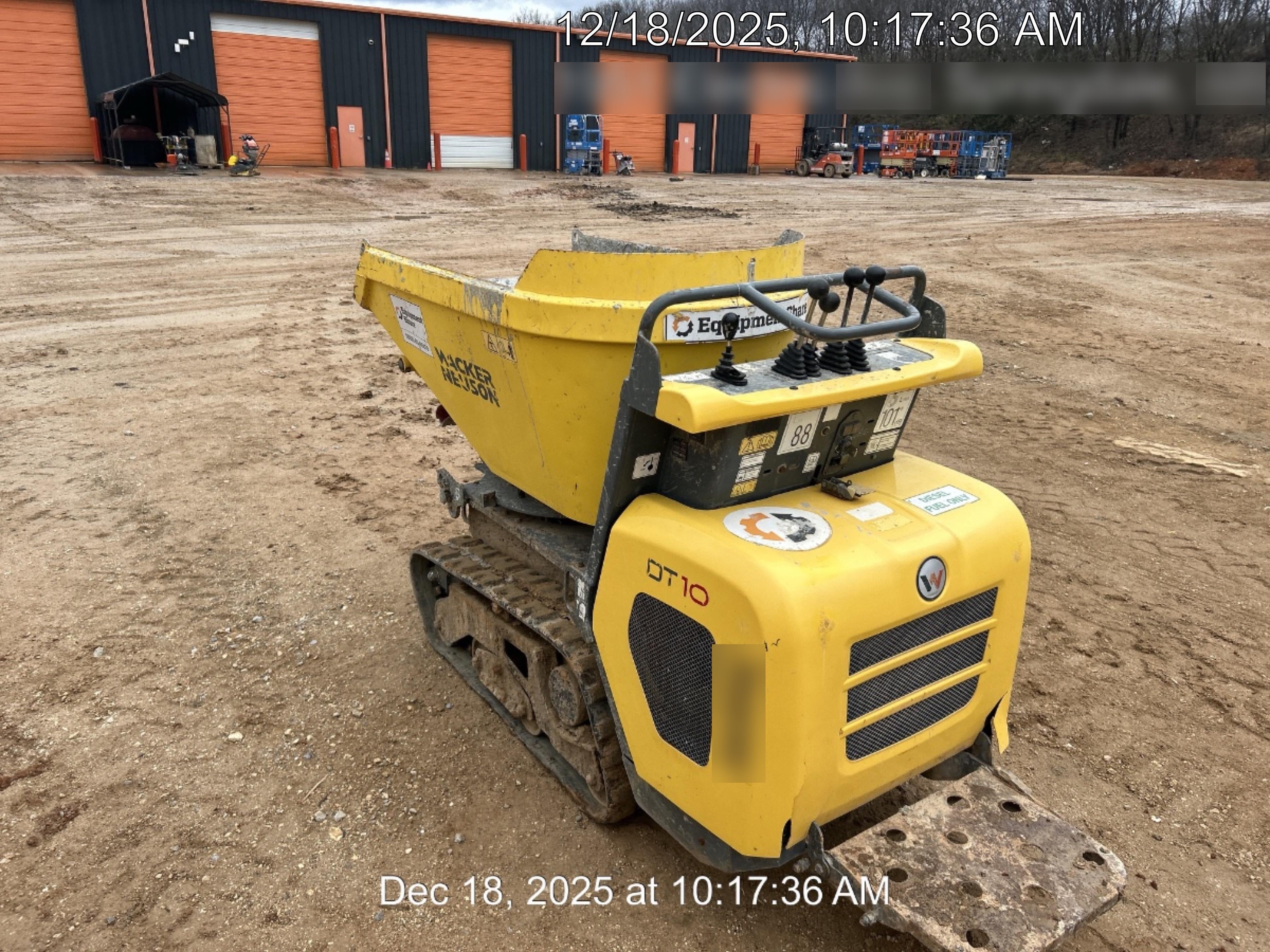 2019 WACKER NEUSON DT10