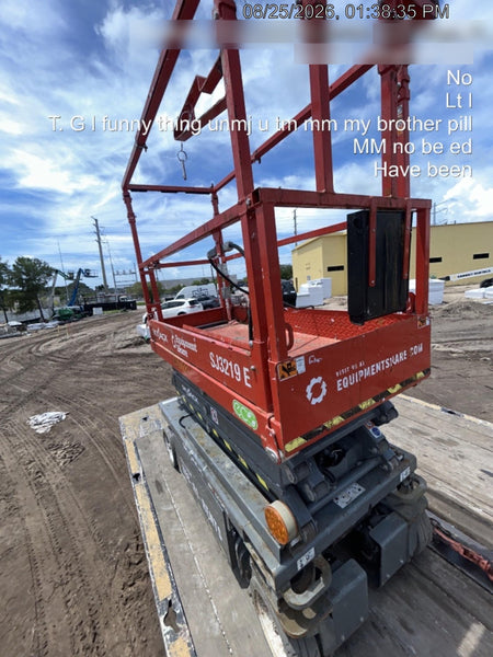 2024 Skyjack SJ3219 Electric Drive, Sld NM Tires, DBcns, RFRails, Power to Platform, T3 + Access Control