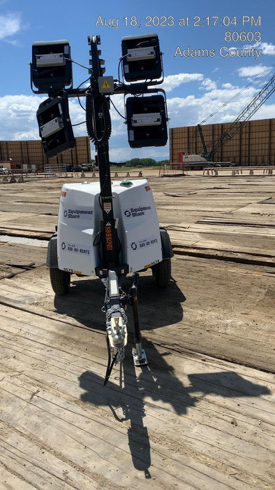 2023 Generac MLT2 Diesel, Flex Switch 120V Input, Powerzone Controller, (4) 320W LED Lights, 4kW Generator, 39.9 Gal Fuel Tank, 2" Ball, T3