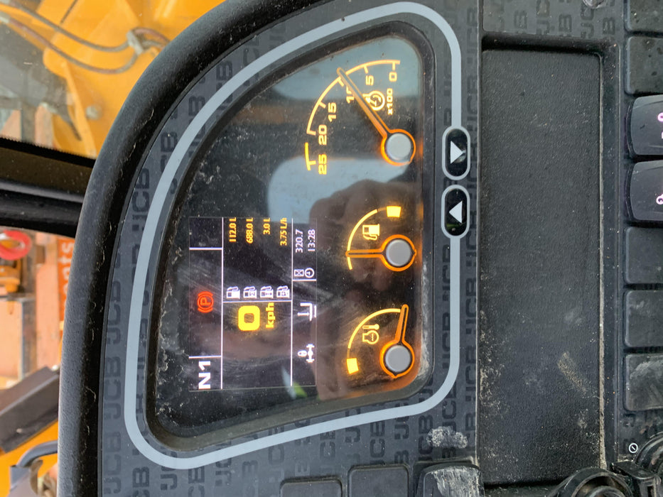 2020 JCB 510-56 Canopy, Solid Tires, Work Lights, Beacon, Aux Hydraulics, Back up Alarm, Lifting Eye, ES Decals