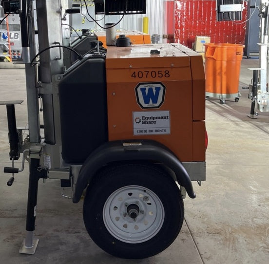 2024 Wanco WLTT-4MM4K Diesel, Deep Sea Controller, Shore Power Plug, Auto Start, (4) 350W LED Floodlights, 4kW Generator, 60 Gal Fuel Tank, 2" Ball, T3