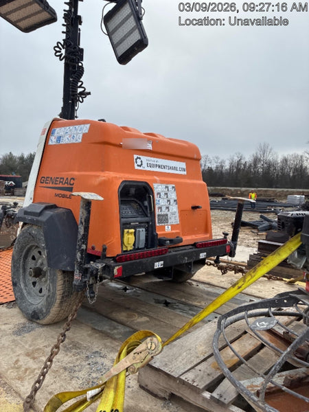 2023 Generac MLT2 Diesel, Flex Switch 120V Input, Powerzone Controller, (4) 320W LED Lights, 4kW Generator, 39.9 Gal Fuel Tank, 2" Ball, T3