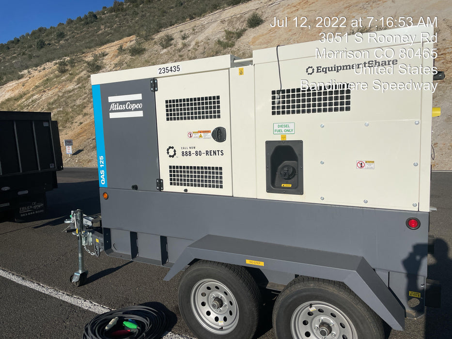 2022 ATLAS COPCO QAS 125