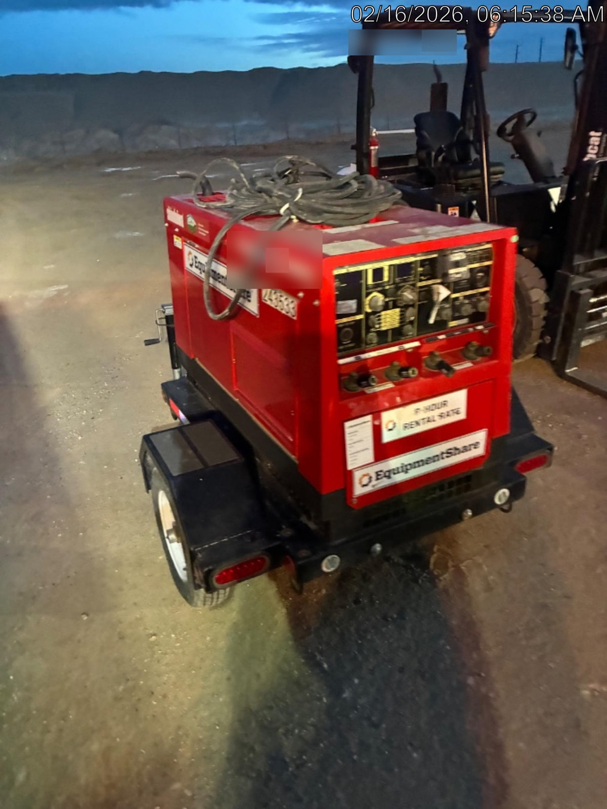 2022 Shindaiwa DGW400MDL Kubota D902 Engine, 23 HP, Dual Op Welder, Wire, Arc, Droop Stick, Tig, and CC Stick Functionality, Simulphase, 3 Phase and 1 Phase Gen Output, Single Axle NB Trlr, Slr Trckl Chrg 12V 12W, Fire Ext
