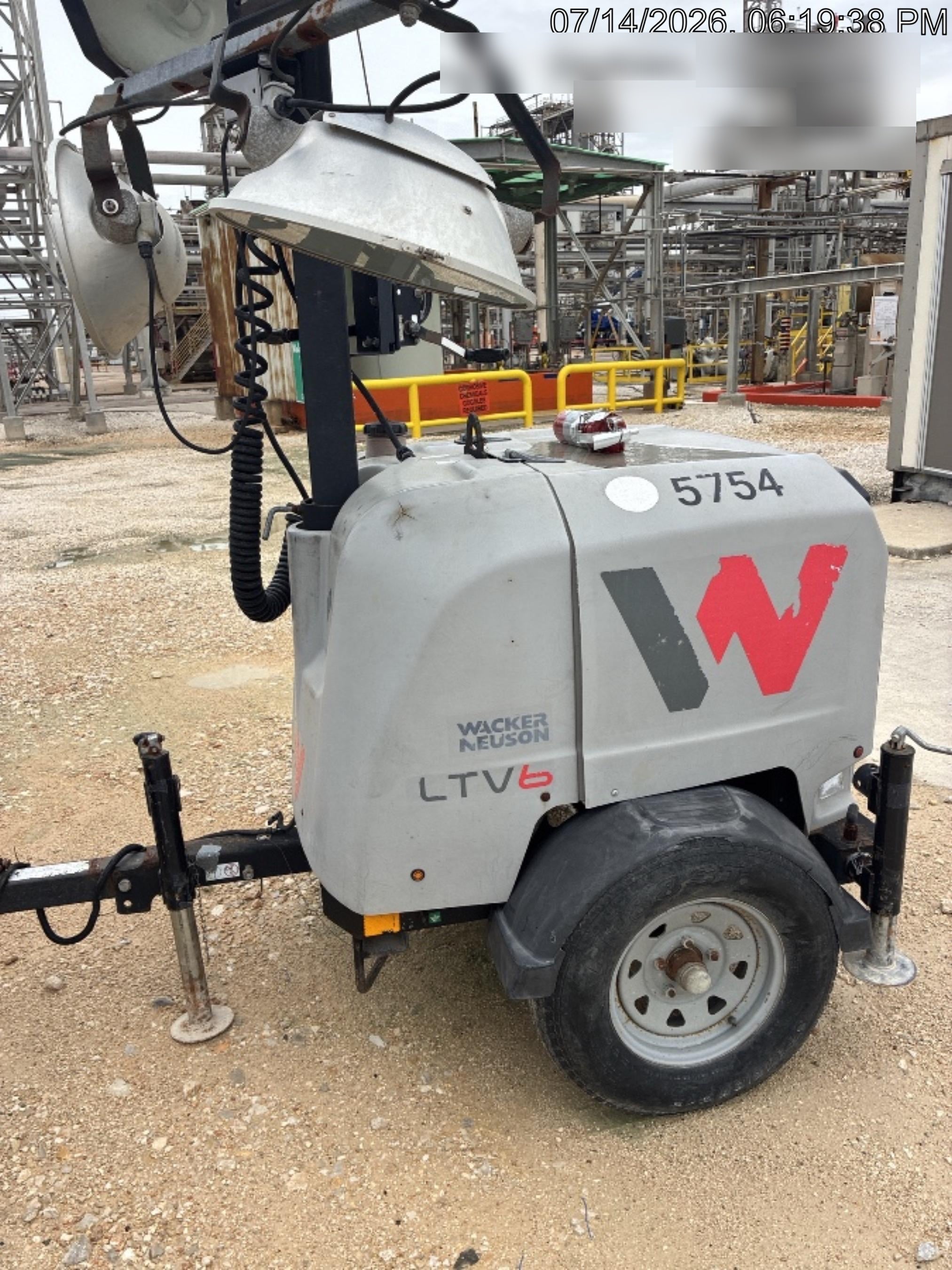 2017 Wacker Neuson LTV6L-MH Wacker Neuson Light Tower