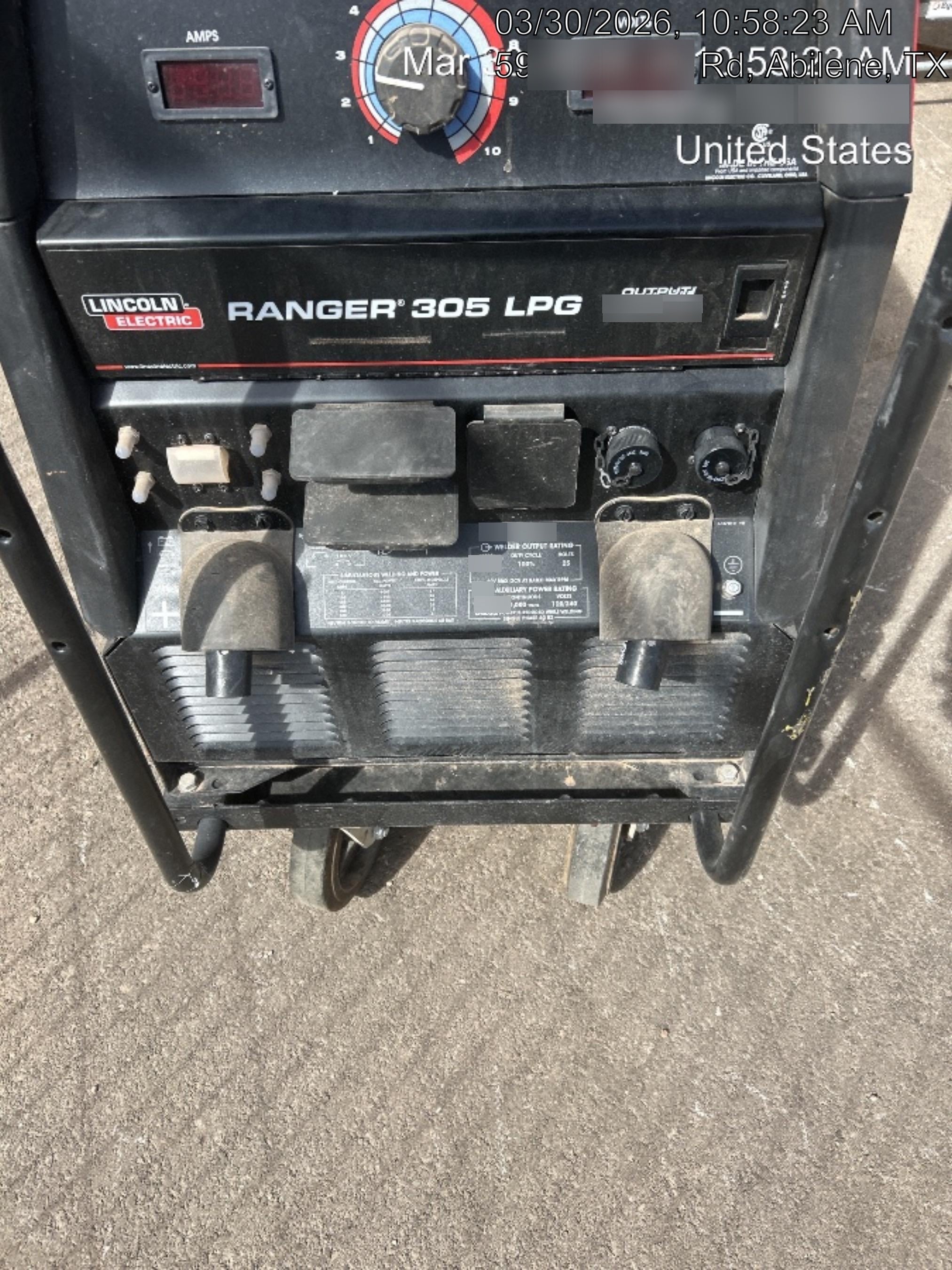 2025 LINCOLN ELECTRIC Ranger 305 LPG