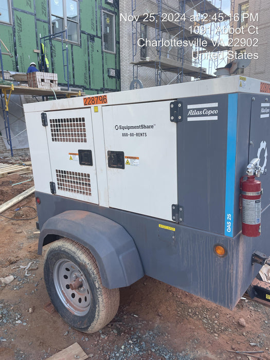 2022 ATLAS COPCO QAS25 CWK