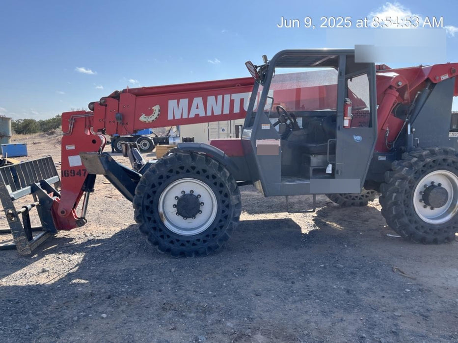 2019 Manitou MTA10055 MTA10055 - 120 HP T4, Canopy, Worklights/Strobe, Beacon, 66" Carriage, 60" Forks, Solid Tires, Lift Hook, Aux Hydraulics