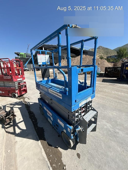 2020 Genie GS-1930 Solid Non Marking Tires, Beacon, Folding rails with half height swing gate, 800W Inverter