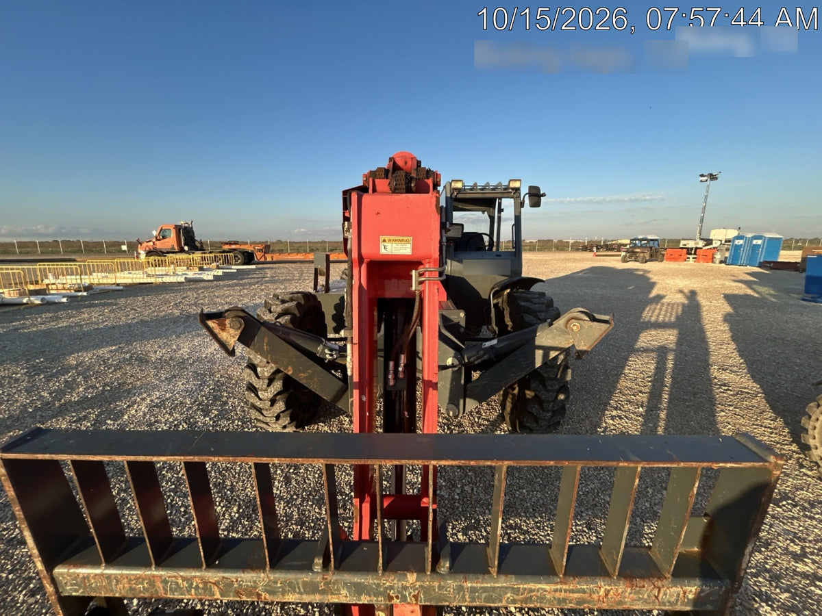 2018 Manitou MTA10055 Manitou MTA 10055 w/Cab/Heat/AC, Work Lights/Strobe, Aux Hyd, Solid Tires, Lift Hook, 66" Carriage, 60" Forks