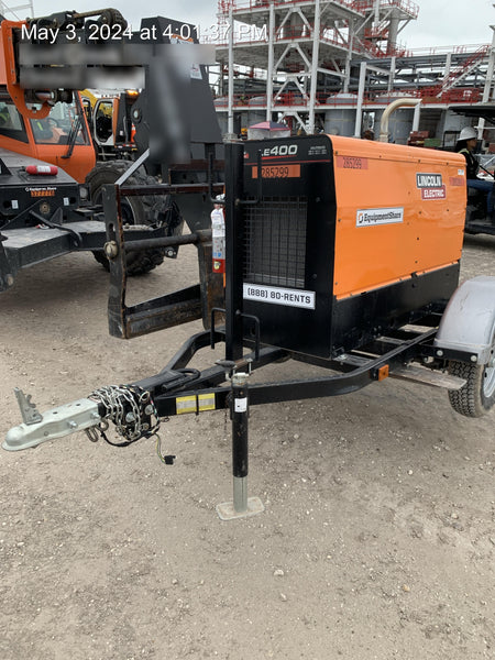 2022 Lincoln Electric LE400 Kubota V1505, Trlr, Cable Rack, Light Kit, ES Decals, T3