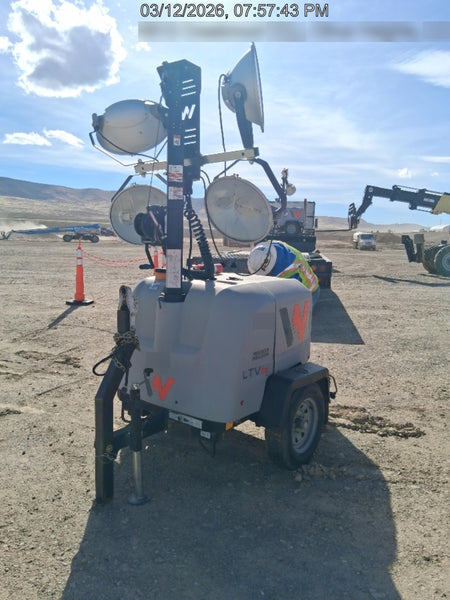 2018 Wacker Neuson LTV6L-MH Wacker Neuson LTV6L Mobile Light Tower w/Fuel Level Sensor Installed