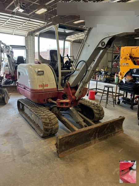 2019 Takeuchi TB240 Takeuchi TB240 Canopy w/Rubber Tracks, Auxiliary Hydraulics, Manual QC, Hydraulic Thumb, 12/18/24" Buckets