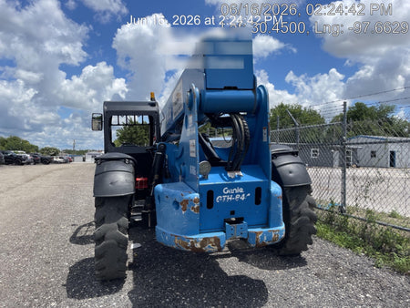 2018 Genie GTH-844 Genie GTH-844 w/ROPS, Work Lights, Solid Tires, RH Cab Mesh, Beacon, 60" Carriage and Forks