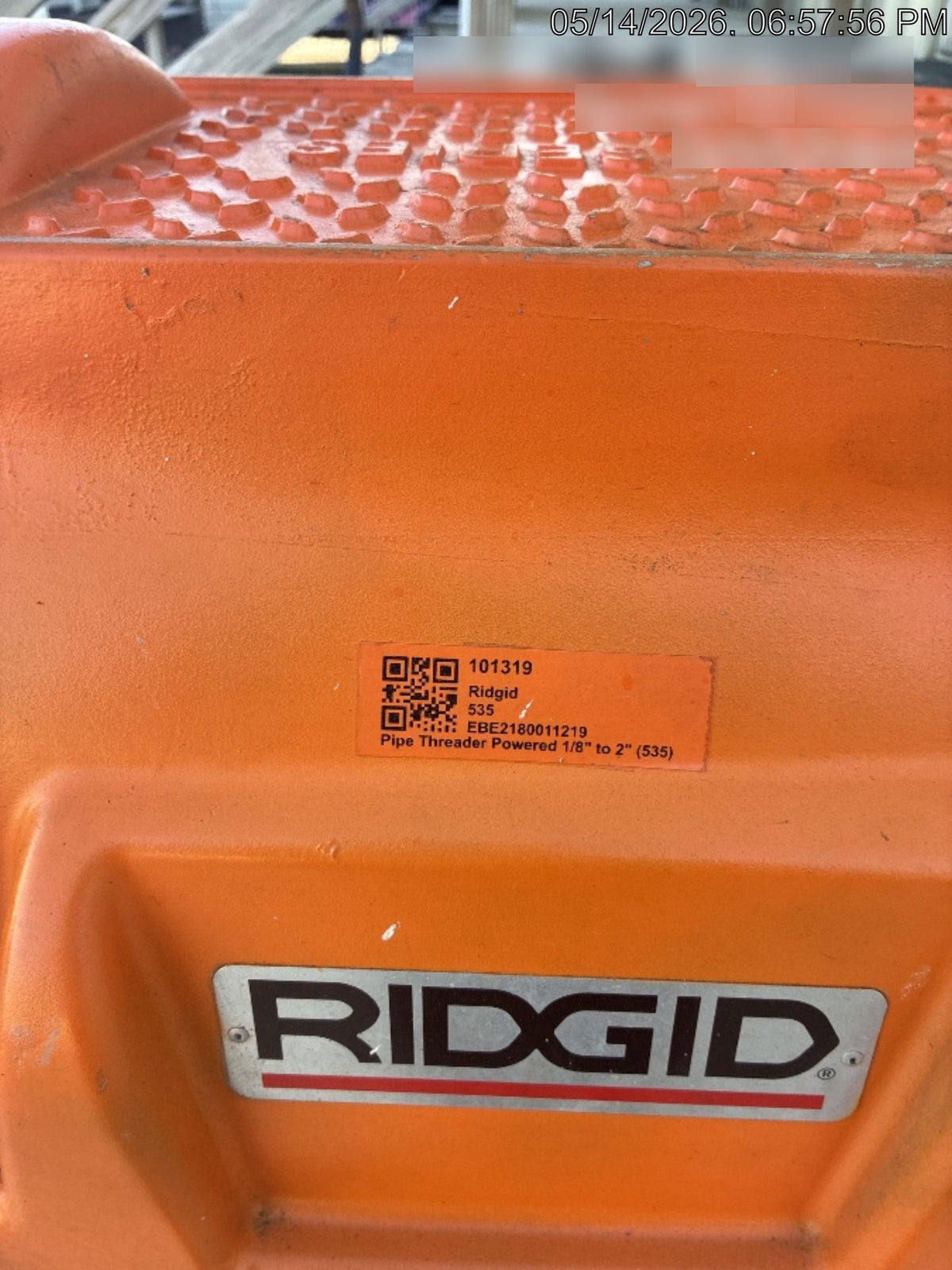 2020 RIDGID 535