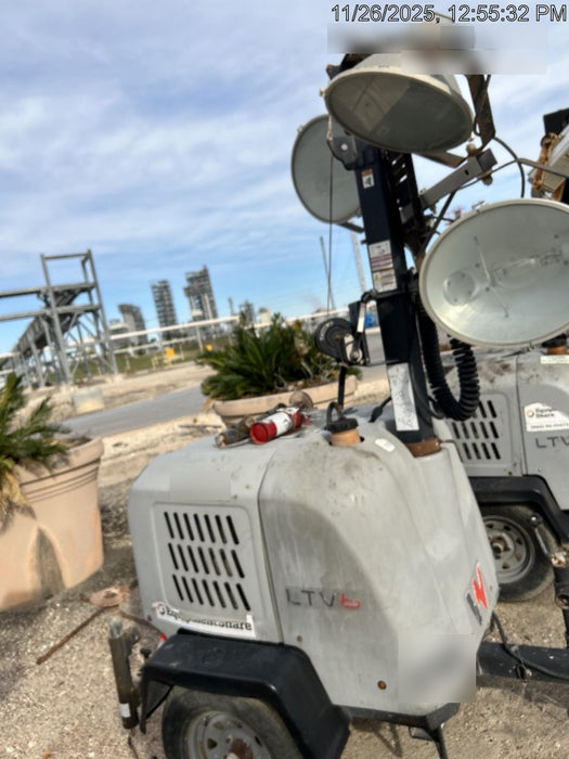 2018 Wacker Neuson LTV6K-MH Wacker Neuson LTV6K Mobile Light Tower w/Fuel Level Sensor Installed