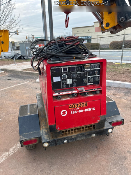 2024 Shindaiwa DGW400MDL Kubota D902 Engine, 23 HP, Dual Op Welder, Wire, Arc, Droop Stick, Tig, and CC Stick Functionality, Simulphase, 3 Phase and 1 Phase Gen Output, Single Axle NB Trlr, Slr Trckl Chrg 12V 12W, Fire Ext