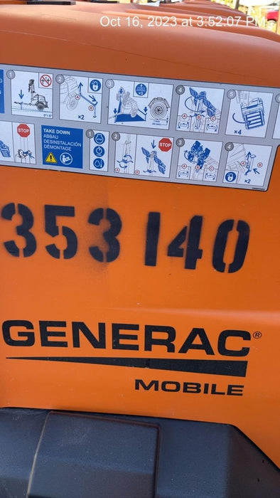 2023 Generac MLT2 Diesel, Flex Switch 120V Input, Powerzone Controller, (4) 320W LED Lights, 4kW Generator, 39.9 Gal Fuel Tank, 2" Ball, T3