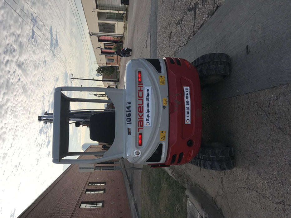 2020 Takeuchi TB235-2R Canopy, Rubber Tracks, Manual TAG QC