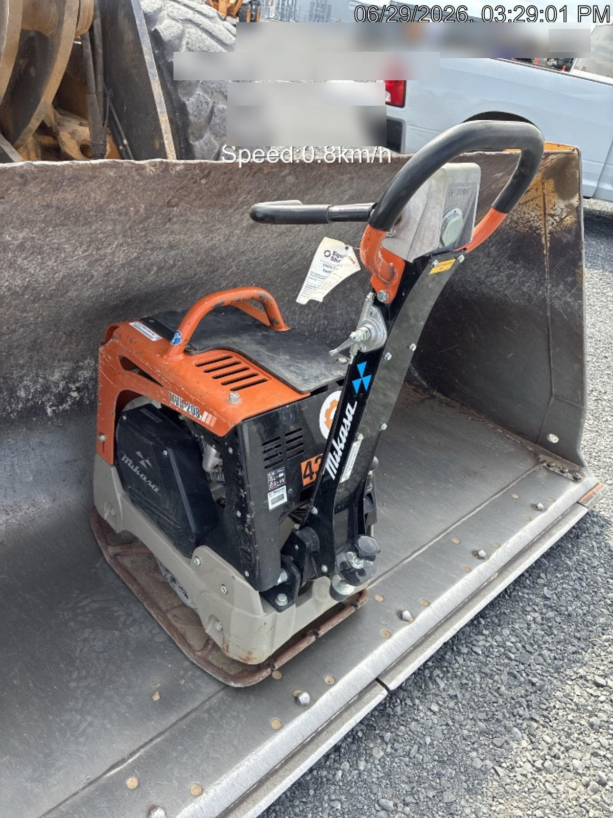 2024 Multiquip MVH208GH GAS, Honda GX240, 20" Width