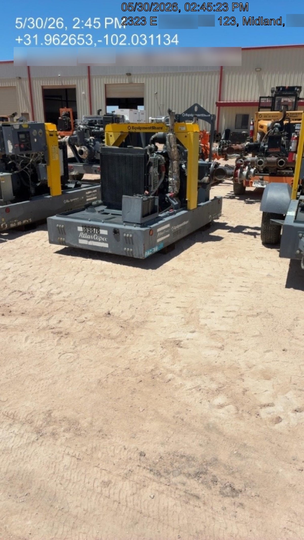 2021 ATLAS COPCO PAC F66 KD
