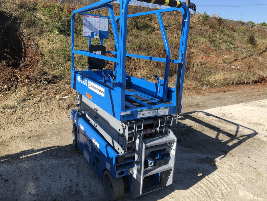 2019 Genie GS-1930 Fixed Rails with Chain Entry