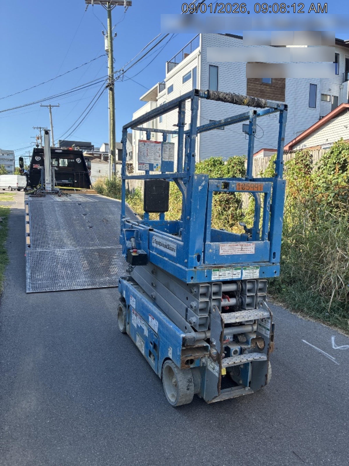 2020 Genie GS-1930 Solid Non Marking Tires, Beacon, Folding rails with half height swing gate