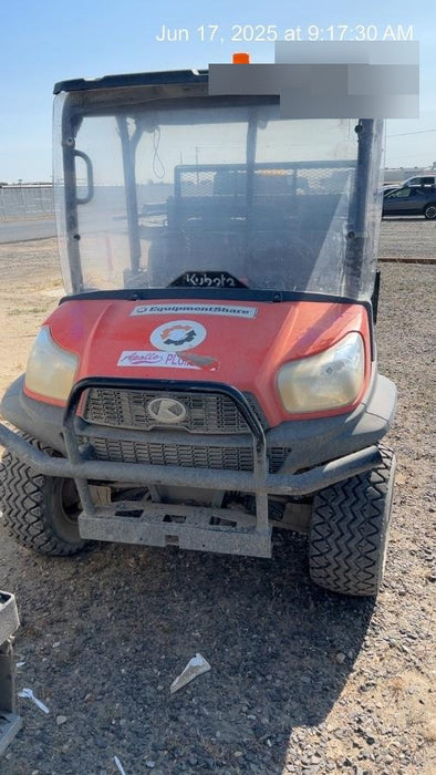 2022 Kubota RTV-X1140W-H Plastic Canopy, Windshield Acrylic Clear, LED Strobe Light, Wire Harness Kit, Back up Alarm