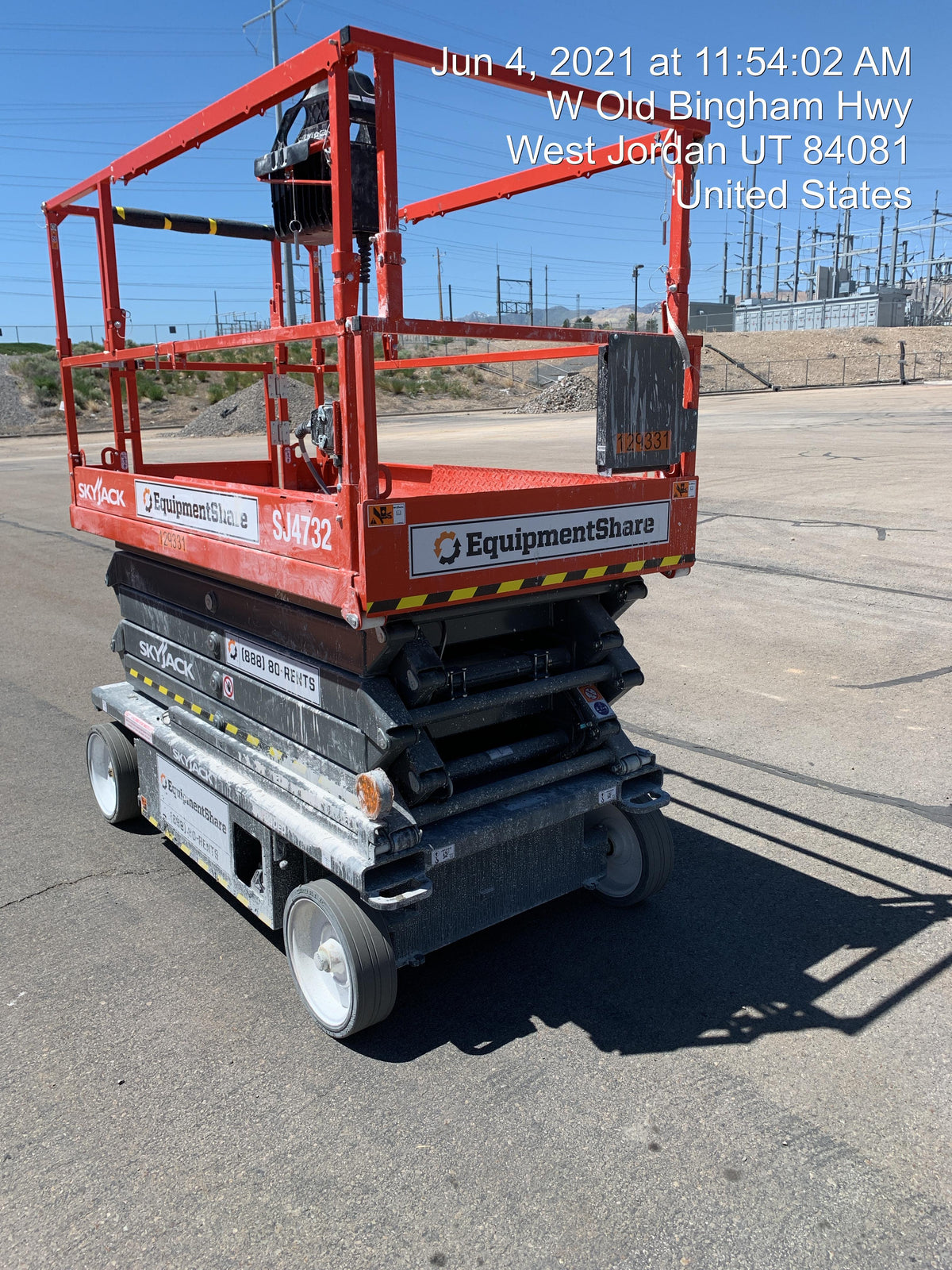 2021 SKYJACK SJ4732