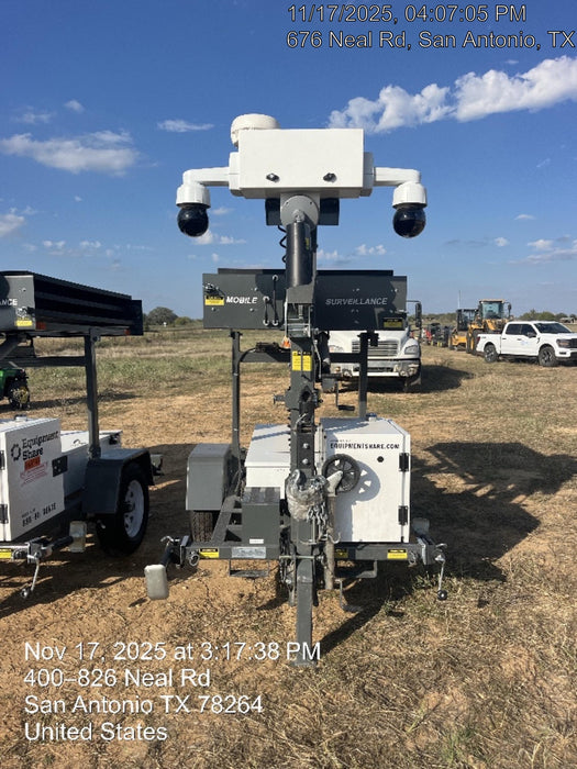 2025 NATIONAL SIGNAL Sunray Solar-Powered Mobile Integrator Tower