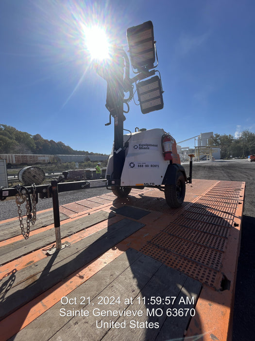 2024 Generac MLT2 Diesel, Flex Switch 120V Input, Powerzone Controller, 
(4) 320W LED Lights, 4kW Generator, 39.9 Gal Fuel Tank, 2" Ball, T3