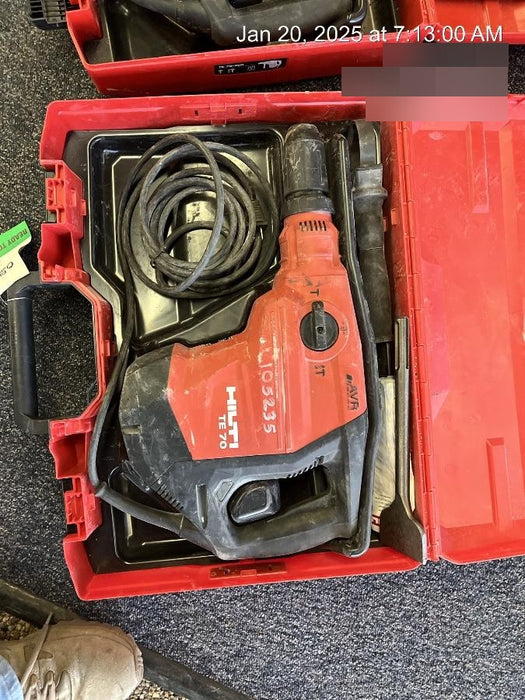2020 HILTI TE 70-AVR