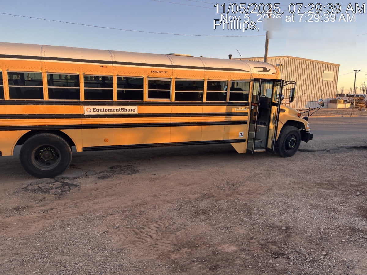 2012 BLUE BIRD 72 Passenger Bus