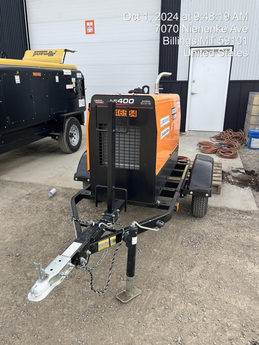 2022 Lincoln Electric LE400 Kubota V1505, Trlr, Cable Rack, Light Kit, ES Decals, T3