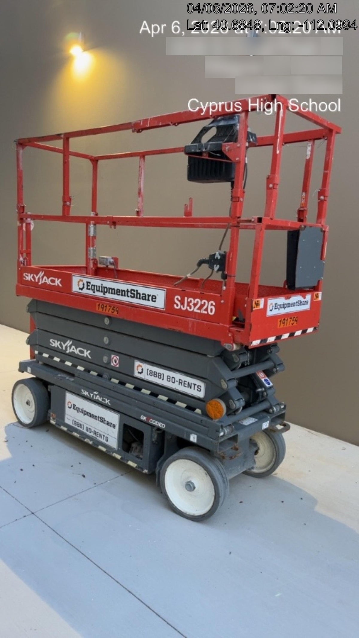 2021 SKYJACK SJ3226