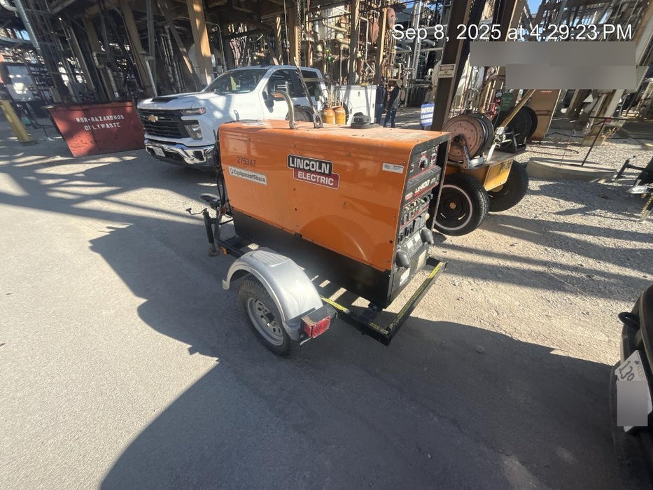 2022 Lincoln Electric LE400 Kubota V1505, Trlr, Cable Rack, Light Kit, ES Decals, T3