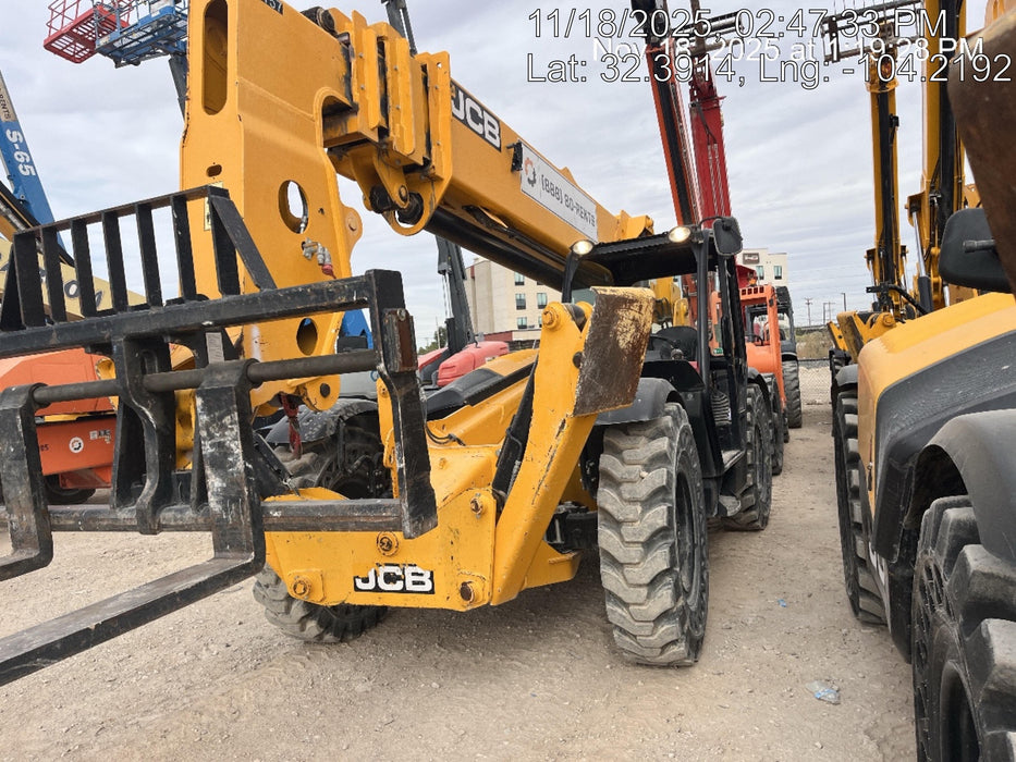 2020 JCB 512-56 Canopy, 74Hp, Solid Tires, Work Lights, Beacon, Aux Hydraulics, Back up Alarm, Lifting Eye, ES Decals