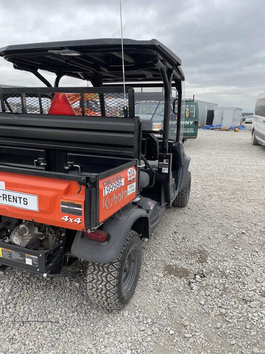2022 Kubota RTV-X1140W-H Plastic Canopy, Windshield Acrylic Clear, LED Strobe Light, Wire Harness Kit, Back up Alarm