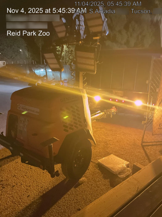 2024 Generac MLT2 Diesel, Flex Switch 120V Input, Powerzone Controller, 
(4) 320W LED Lights, 4kW Generator, 39.9 Gal Fuel Tank, 2" Ball, T3