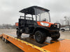 Kubota RTV-X1140W-H 4WD utility cart -LED strobe -Windshield tempered glass -Plastic canopy -Wire harness kit -Backup alarm