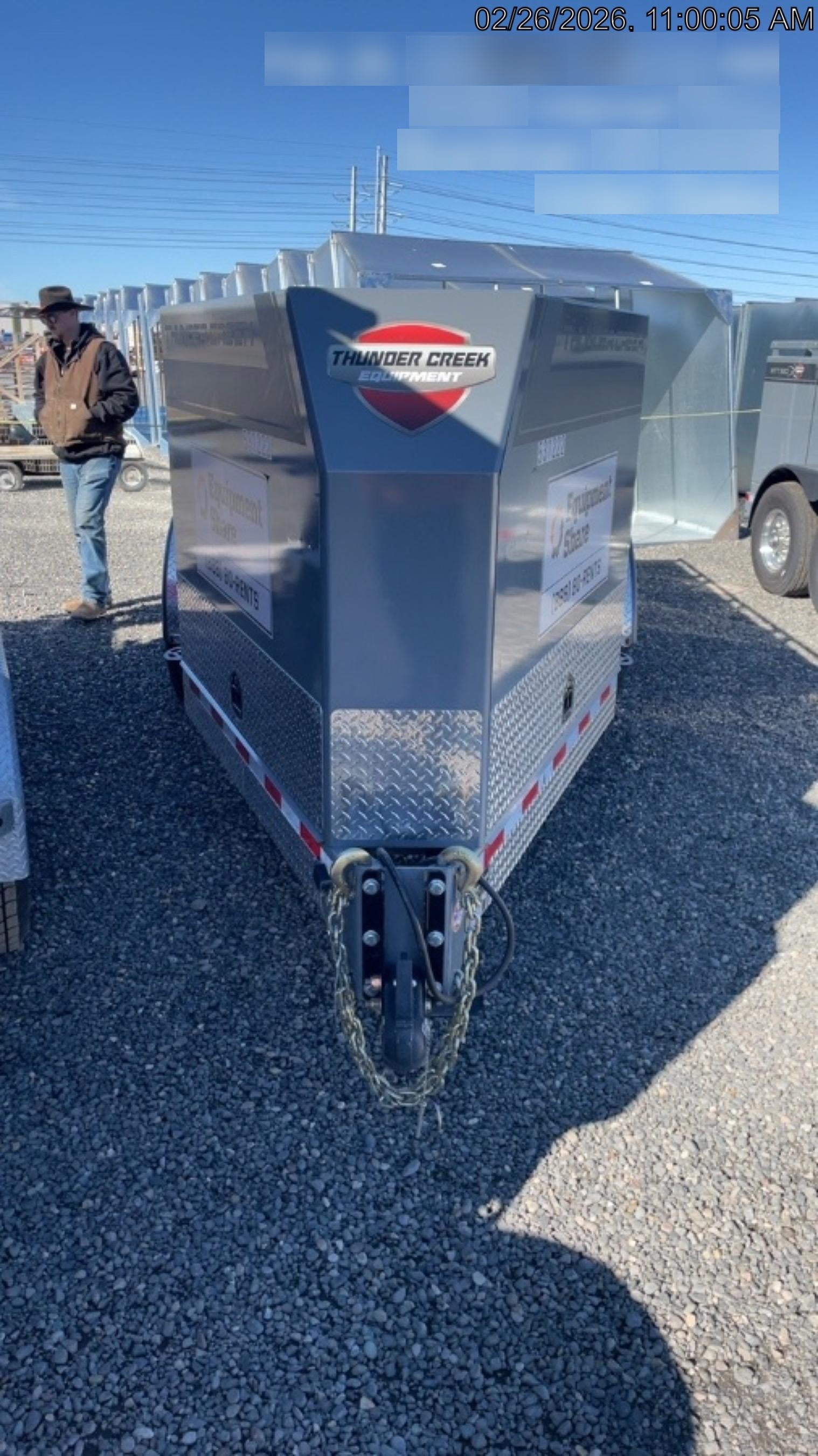 2025 THUNDER CREEK MTT920 - Hazmat not required