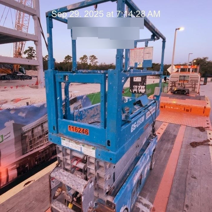 2020 Genie GS-1930 Solid Non Marking Tires, Beacon, Folding rails with half height swing gate