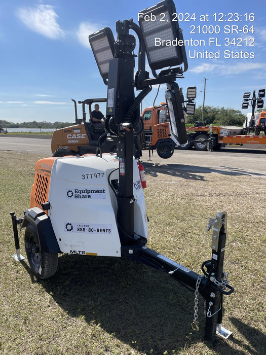 2023 Generac MLT2 Diesel, Flex Switch 120V Input, Powerzone Controller, 
(4) 320W LED Lights, 4kW Generator, 39.9 Gal Fuel Tank, 2" Ball, T3