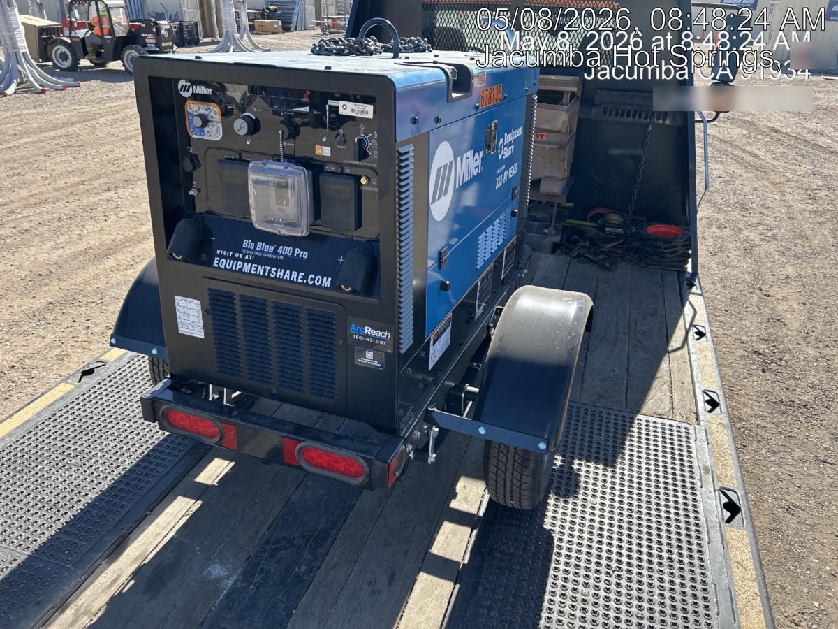 2026 MILLER ELECTRIC BIG BLUE 400