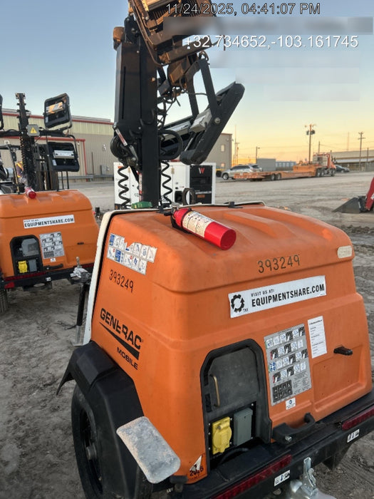 2024 Generac MLT2 Diesel, Flex Switch 120V Input, Powerzone Controller, 
(4) 320W LED Lights, 4kW Generator, 39.9 Gal Fuel Tank, 2" Ball, T3