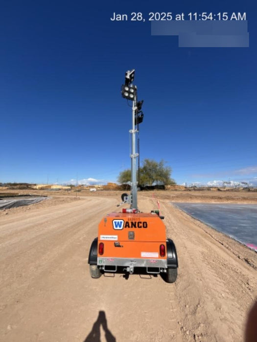 2024 Wanco WLTT-4MM4K Diesel, Deep Sea Controller, Shore Power Plug, Auto Start, (4) 350W LED Floodlights, 4kW Generator, 60 Gal Fuel Tank, 2" Ball, T3