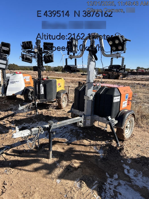 2024 Wanco WLTT-4MM4K Diesel, Deep Sea Controller, Shore Power Plug, Auto Start, (4) 350W LED Floodlights, 4kW Generator, 60 Gal Fuel Tank, 2" Ball, T3