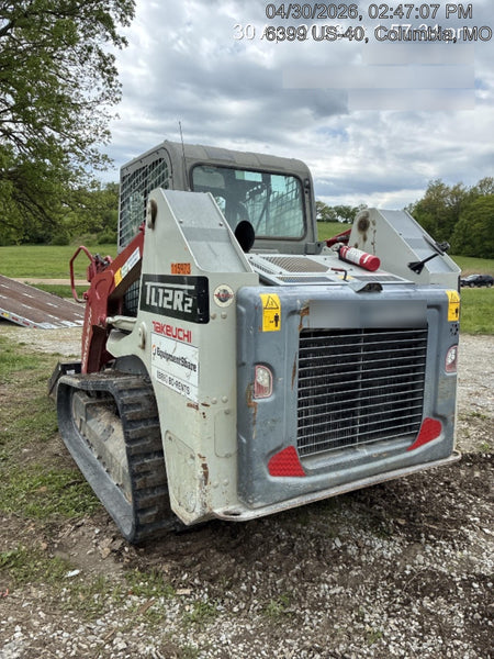 2020 Takeuchi TL12R2-CRR Cab/Heat/Air, Hydraulic QC, Ride Control